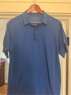 Patagonia Men's Navy Blue Polo Shirt